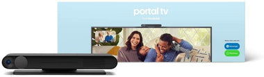 Facebook Portal TV - Smart Video Calling on Your TV with Alexa - Black