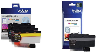 Brother Genuine LC30333PKS 3-Pack, Super High-yield Color INKvestment
