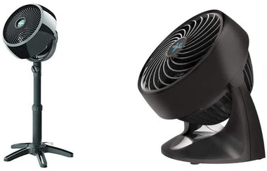 Large Pedestal Whole Room Air Circulator Fan with Adjustable Height