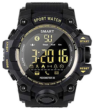 Smart Watch Pedometer Fitness Activity Tracker Water Resistance Shock