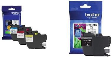 Brother LC3029 Color C/M/Y Ink Cartridges (LC30293PKS), Super High Yield