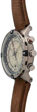 Men's T2N721 Intelligent Quartz Compass Tide Temperature Silver Case