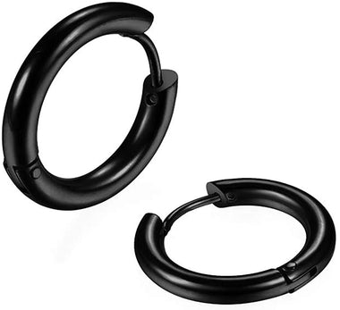 316L Surgical Stainless Steel Huggie Hoop Earrings