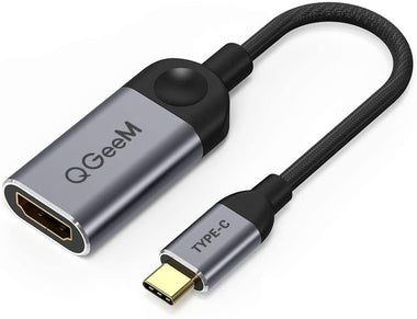 QGeeM USB C to HDMI Adapter 4K Cable, USB Type-C