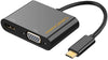 CableCreation USB Type C to Dual VGA HDMI