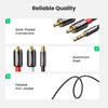 3.5mm to 2RCA Audio Auxiliary Adapter