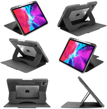 OCYCLONE iPad Pro 11 Case 2020, 6 Viewing Angles Magnetic Stand