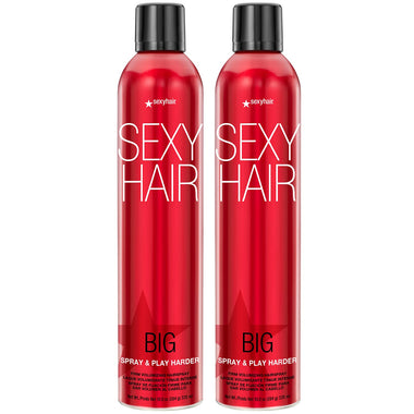 SexyHair Big Spray & Play Harder Firm Volumizing Hairspray