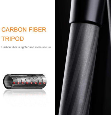TC2534 66 inch Professional Carbon Fiber Tripod