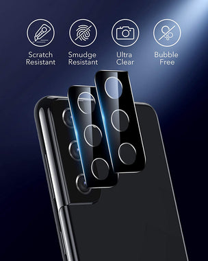Camera Lens Protector Compatible with Samsung Galaxy S21 Plus [2-Pack]