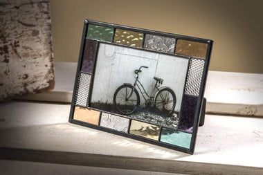 Stained Glass Picture Frame 4x6 Photo Display