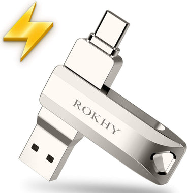 Flash Drive USB Type C Both 3.1 Tech - 2 in 1 Dual Drive Memory Stick