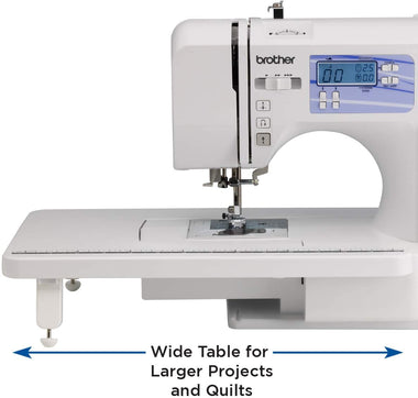 Brother HC1850 Sewing and Quilting Machine, 185 Built-in Stitches