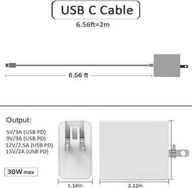 30W USB C Wall Charger