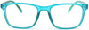 JUSLINK Blue Light Blocking Glasses for Kids Girls and Boys Age 4-15 (Green)