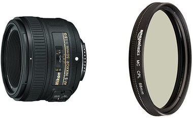 Amazon Exclusive Nikon SLR Lens Kit - 10-20mm +50mm f/1.8 and Nikon