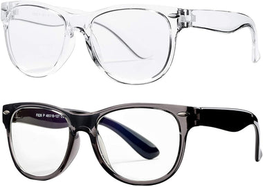 Kids Blue Light Blocking Glasses, Bouryo Fake Eyeglasses for Girls Boys Age 3-12