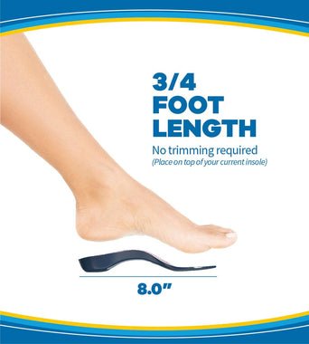 Dr. Scholl’s Tri-Comfort Insoles Comfort for Heel, Arch and Ball of Foot with Targeted