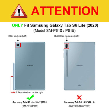 Rotating Case for Samsung Galaxy Tab S6 Lite 10.4