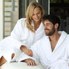 Unisex Terry Luxury Bathrobe - One Size Fits for All Cotton Terry Shawl