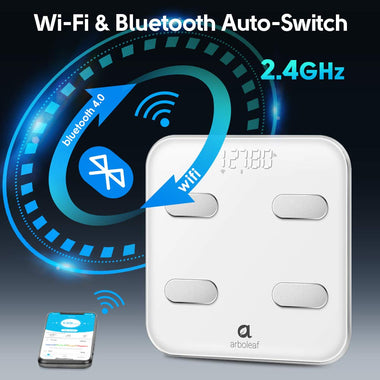 Arboleaf Smart Scale, Wi-Fi Bluetooth Weight Scale