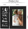 Love Black Picture Frame 4X6