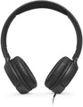JBL TUNE 500 - Wired On-Ear Headphones - Black