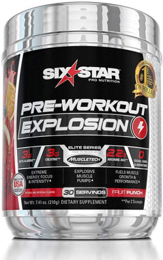 Pre Workout Six Star Preworkout Explosion Pre Workout Powder