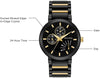 Men's Analog-Quartz Watch with Stainless-Steel Strap