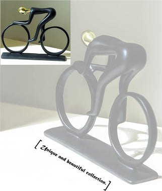 Resin Art Sculpture Bicycle Decorative Statue