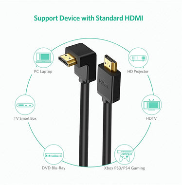 UGREEN HDMI Cable Right Angle 270 Degree