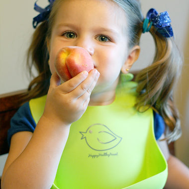 Silicone Baby Bibs Easily Wipe Clean