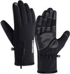 Jeniulet 100% Waterproof Winter Gloves- Windproof All Fingers Touch Screen Gloves