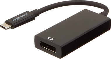 Amazon Basics USB 3.1 Type-C to DisplayPort Display Adapter - Black