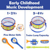 Toddler Musical Instruments Toys, Kids Drum Set