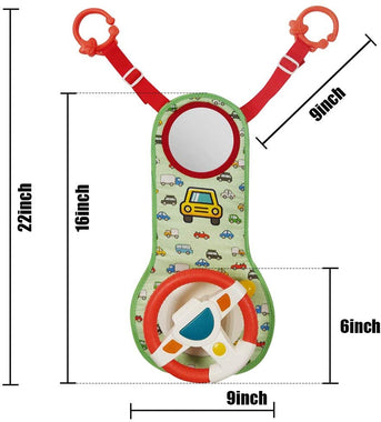 WISHTIME Car Seat Play Center Toy