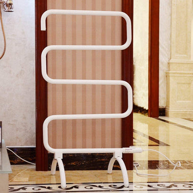 Towel Warmer and Drying Rack, Heated Towel Rack, Wall Mount & Free Standing Towel