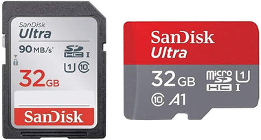 SanDisk 32GB (3-Pack) Ultra SDHC UHS-I Memory Card