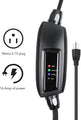 NEMA 5-15 Level 1 EV Charger - 110V 16 Amp with 21 ft Extension Cord