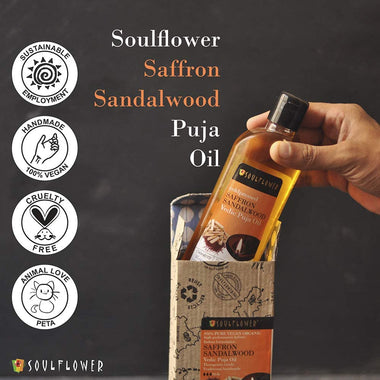 Organic Saffron Sandalwood Fragrance Oil