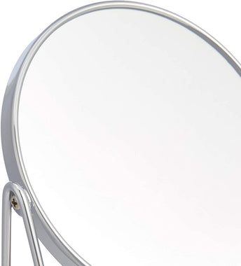 Vanity Mirror with Squared Bamboo Tray