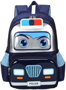 Kids Toddler Police Car Backpack