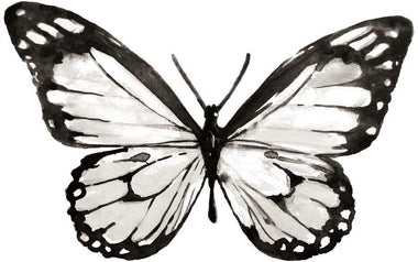 Watercolor Butterfly XL Giant Peel