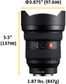 Sony FE 12-24mm F2.8 G Master Full-Frame Constant-Aperture Ultra-Wide Zoom