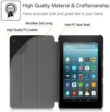 Slim Case for Amazon Fire 7 Tablet