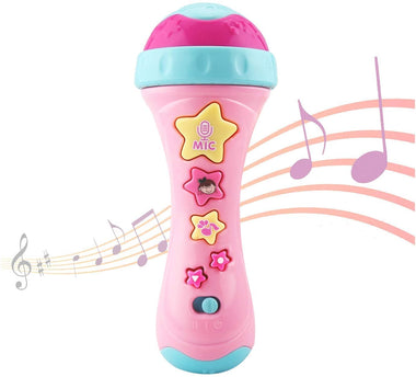 WISHTIME Kids Karaoke Microphone Music Toys