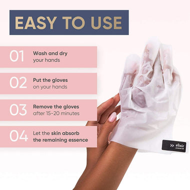 Moisturizing Gloves KOREAN Hand Mask - Best Hydrating Nail Mask
