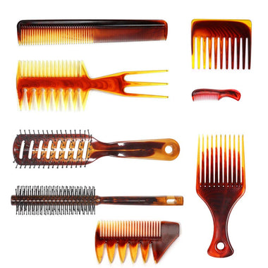 8 Pcs Hair Comb Set, Hair Brush for Women Men Styling Comb Set
