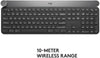 Logitech Craft Advanced Wireless Keyboard with Creative Input Dial and Backlit Keys