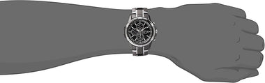 Men's SSC143 Stainless Steel Solar Watch with Link Bracelet